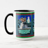 Holiday Eskie and Angel Scripture Matthew 6:33 Tasse (Links)