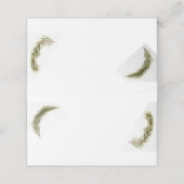 Holiday Evergreen Platzkarten (Außenseite Aufgefaltet)