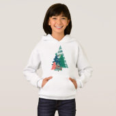 Holiday Evergreens Design Hoodie (Vorne ganz)