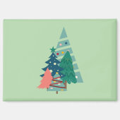 Holiday Evergreens Design Magnet (Vorderseite)