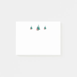 Holiday Evergreens Design Post-it Klebezettel