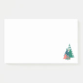 Holiday Evergreens Design Post-it Klebezettel (Vorderseite)