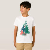 Holiday Evergreens Design T-Shirt (Vorne ganz)