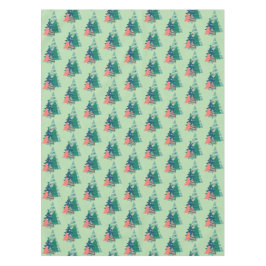 Holiday Evergreens Design Tischdecke