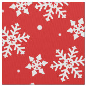 Holiday Fabric Weihnachten Snowflake Stoffe Custom (Nahaufnahme)