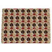 Holiday Fairy of Joy Große Geschenktüte (Vorderseite)