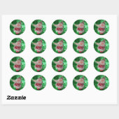 Holiday Fairy Round Stickers (Blatt)