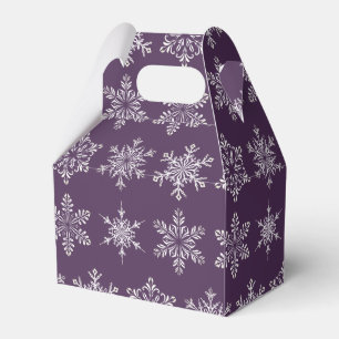 Holiday Favor Leckerei Box-Snowflakes Geschenkschachtel
