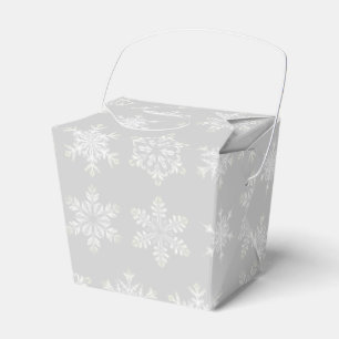 Holiday Favor Leckerei Box-Snowflakes Geschenkschachtel