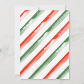 Holiday Favorite Things Weihnachts-Party Einladung (Rückseite)