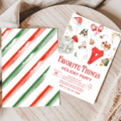 Holiday Favorite Things Weihnachts-Party Einladung