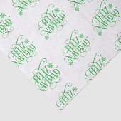 Holiday Feliz Navidad Tissue Paper Seidenpapier (Ausschnitt)