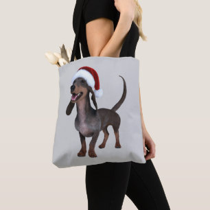 Holiday Fertigpäckchen Dackel Wurst Hund mit Weihn Tasche