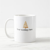 Holiday Festive Mug with Custom Text for Mom & Dad Kaffeetasse (Links)