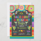 Holiday Fiesta Party Einladung Taco Bout' A Party (Vorderseite)