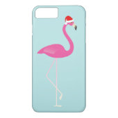 Holiday Flamingo iPhone 7 in Türkis Case-Mate iPhone Hülle (Rückseite)