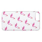 Holiday Flamingos iPhone 7 in weiß Case-Mate iPhone Hülle (Rückseite (Horizontal))