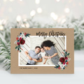 Holiday Floral 2 Foto Falten Weihnachten