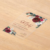 Holiday Floral Baby Showroom by Mail Acryleinladungen (Ablage )