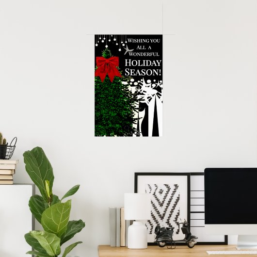 HOLIDAY FOAM BOARD POSTER (Heimbüro)