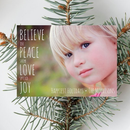 Holiday Foto glaube Jove Peace Liebe Weihnachten