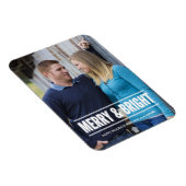 Holiday Foto Magnete Personalisiert Weihnachten (Rechte Seite)