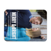 Holiday Foto Magnete Personalisiert Weihnachten (Horizontal)