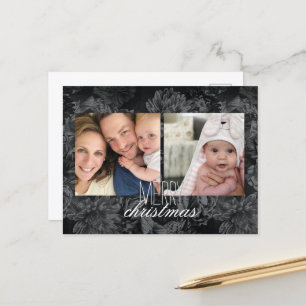 Holiday Foto Postcard dunkle Tapete Feiertagspostkarte