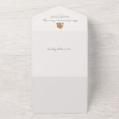 Holiday Foto Trifold Card All In One Einladung (Außenbereich)