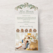 Holiday Foto Trifold Card All In One Einladung (Innen Boden)