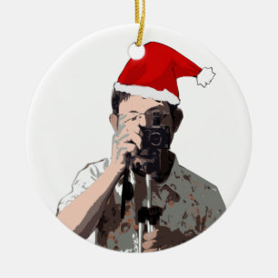 Holiday Fotograer Keramikornament