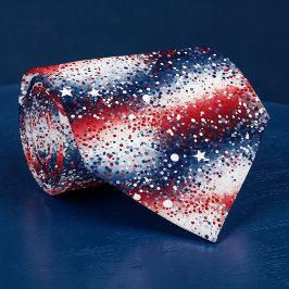 Holiday - Fourth of July Patriotic Necktie Krawatte