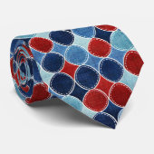 Holiday - Fourth of July Patriotic Necktie Krawatte (Gerollt)