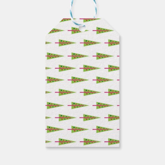 Holiday Fox Geschenkanhänger (Rückseite)