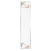 Holiday Frame benutzerdefinierte kurze Tischläufer (Vorderseite)
