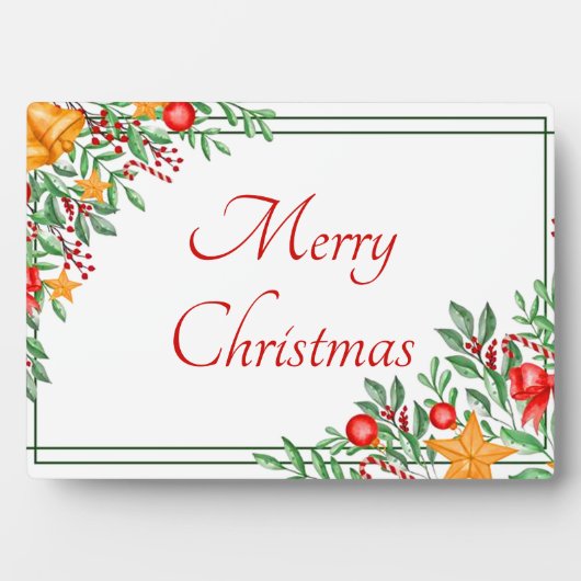 Holiday Frame Fotoplatte (Vorderseite)