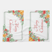 Holiday Frame Geschirrtuch (Horizontal)