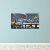 Holiday Fun at Canalside Leinwanddruck (Insitu (Holzboden))