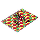 Holiday Fun fröhliche Ball Motivation Journal Notizblock (Linke Seite)