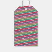 Holiday für Whimsiktypografie Geschenkanhänger (Rückseite)