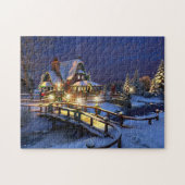 Holiday Game Puzzle Winter Szene (Horizontal)