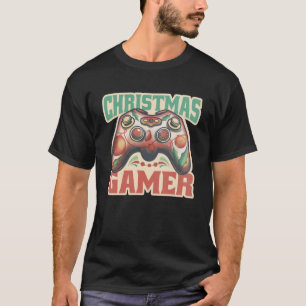Holiday Gamer Christmas Graphic Strumpfs T-Shirt