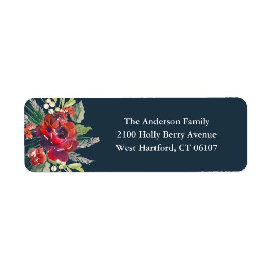 Holiday Garden Address Labels (Vorne)