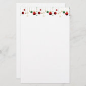Holiday Garland Briefpapier (Vorne/Hinten)