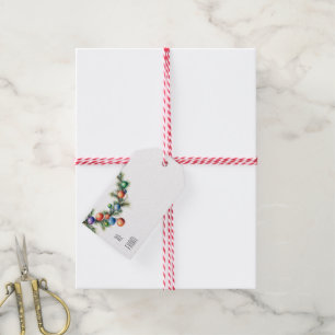 Holiday Garland Geschenketiketten Geschenkanhänger
