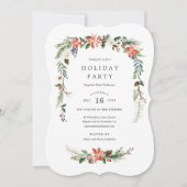 Holiday Garland Party Einladung (Vorderseite)