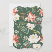 Holiday Garland Party Einladung (Rückseite)