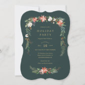 Holiday Garland Party Einladung (Vorderseite)