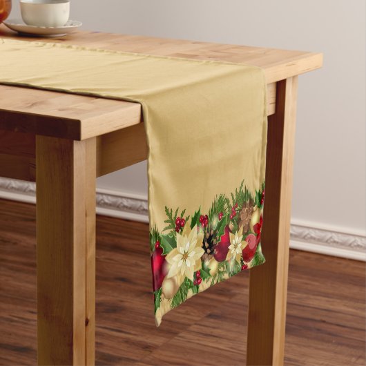 Holiday Garland Table Runner Mittelgroßer Tischläufer (Beispiel)