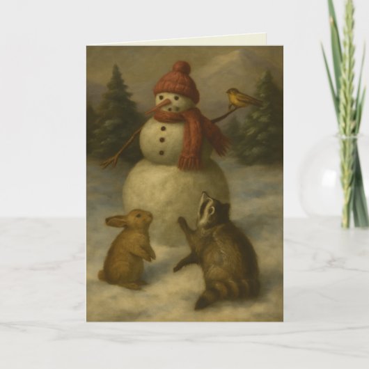 "Holiday Gathering" - Von Blake Mauney Feiertagskarte (Vorderseite)